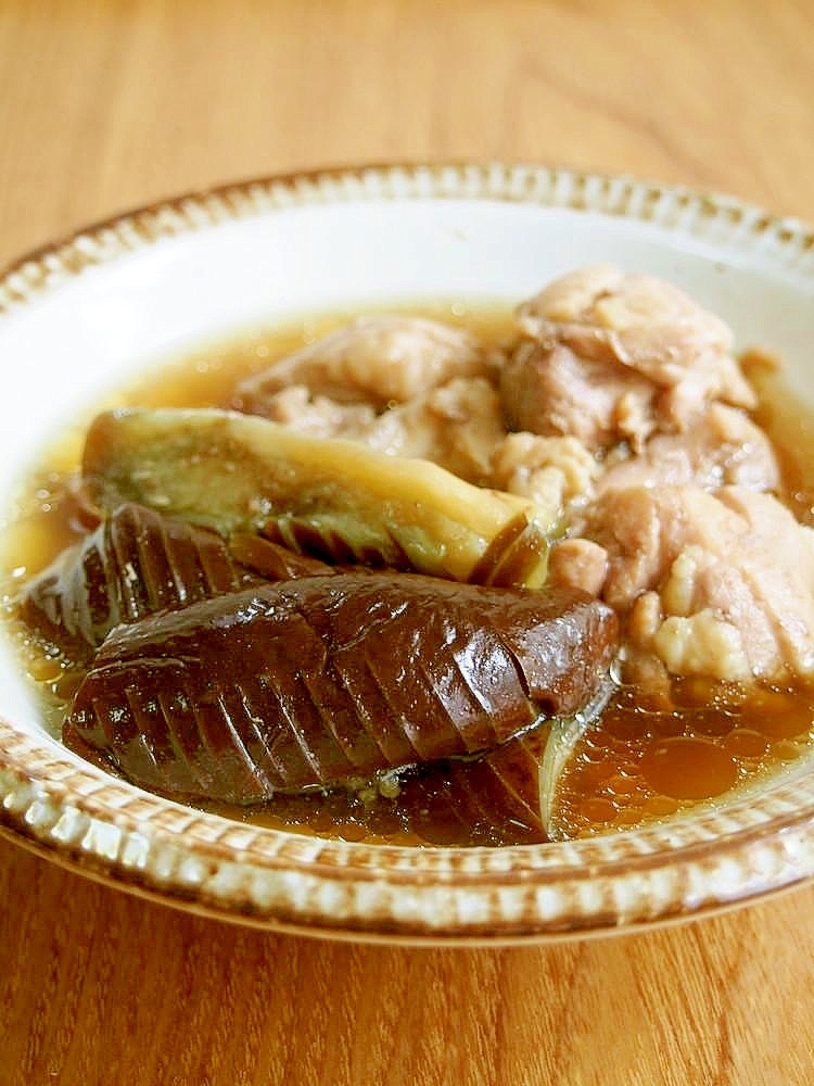とろとろ茄子！ともも肉の煮物♪