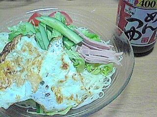 冷やし中華風★素麺サラダ