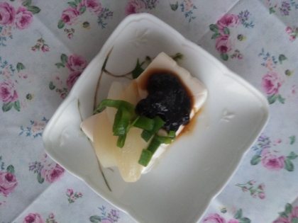 佃煮冷奴