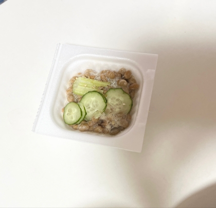 サラダすりごま納豆