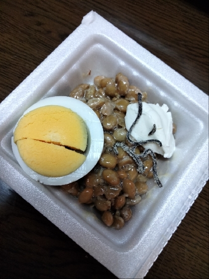 卵チーズ♪納豆