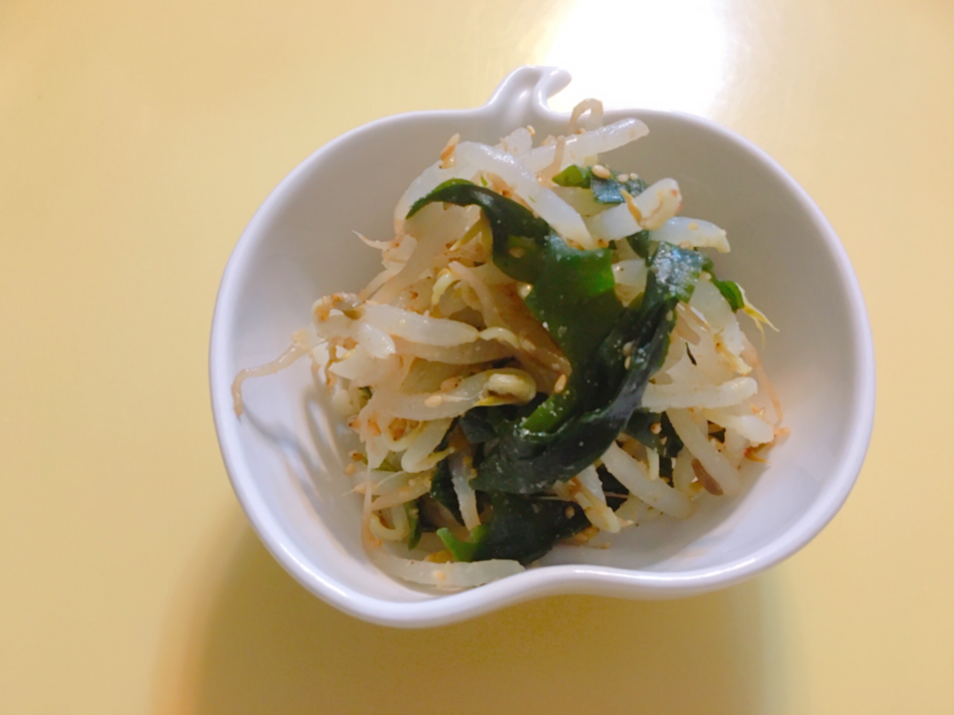 もやしとわかめのナムル✰