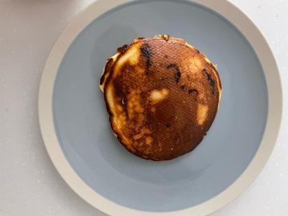 食物繊維たっぷり☆さつまいもとバナナのパンケーキ