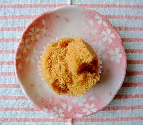 きなこの蒸しパン