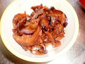 ご飯に美味しい＾＾椎茸の甘酢醤油煮