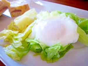 スピード朝食 野菜たっぷりキャベツ蒸し卵 レシピ 作り方 By Yuna 楽天レシピ