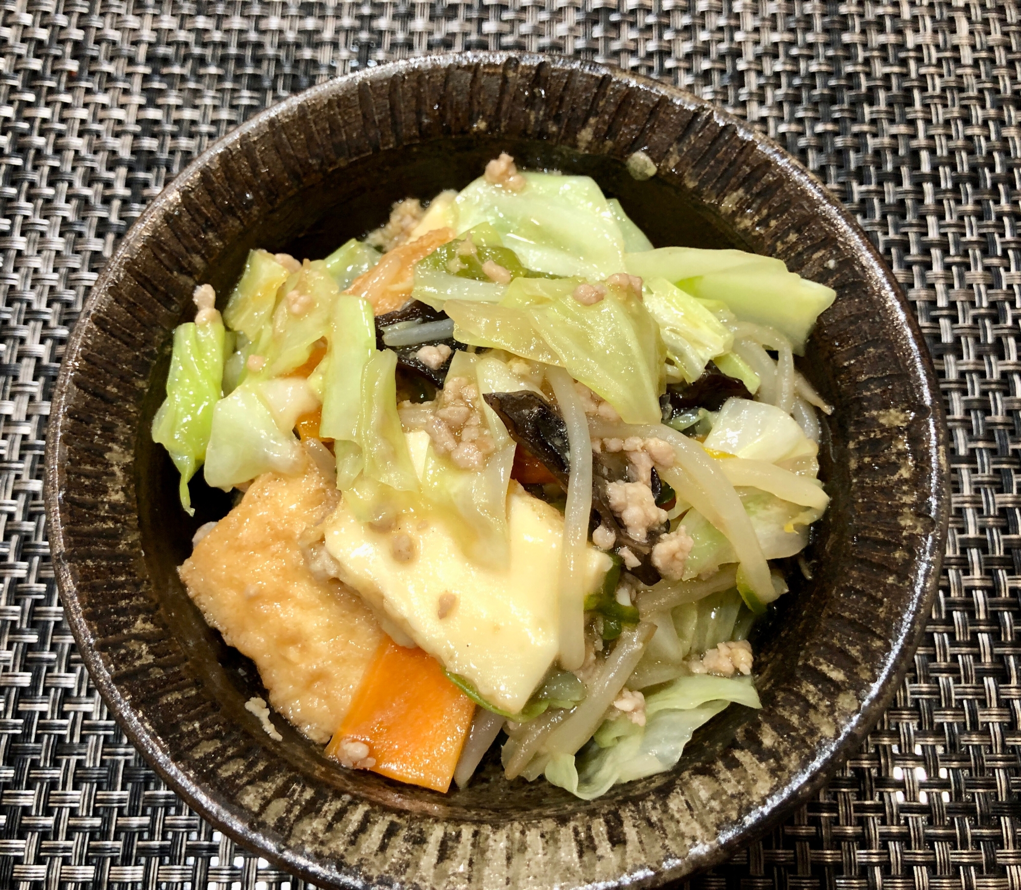 野菜たっぷり！麻婆厚揚げ！