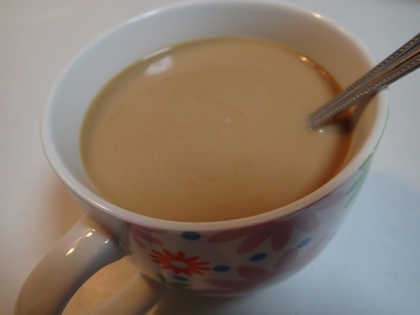 柚子茶とコラーゲン　おから入りでカフェオレ