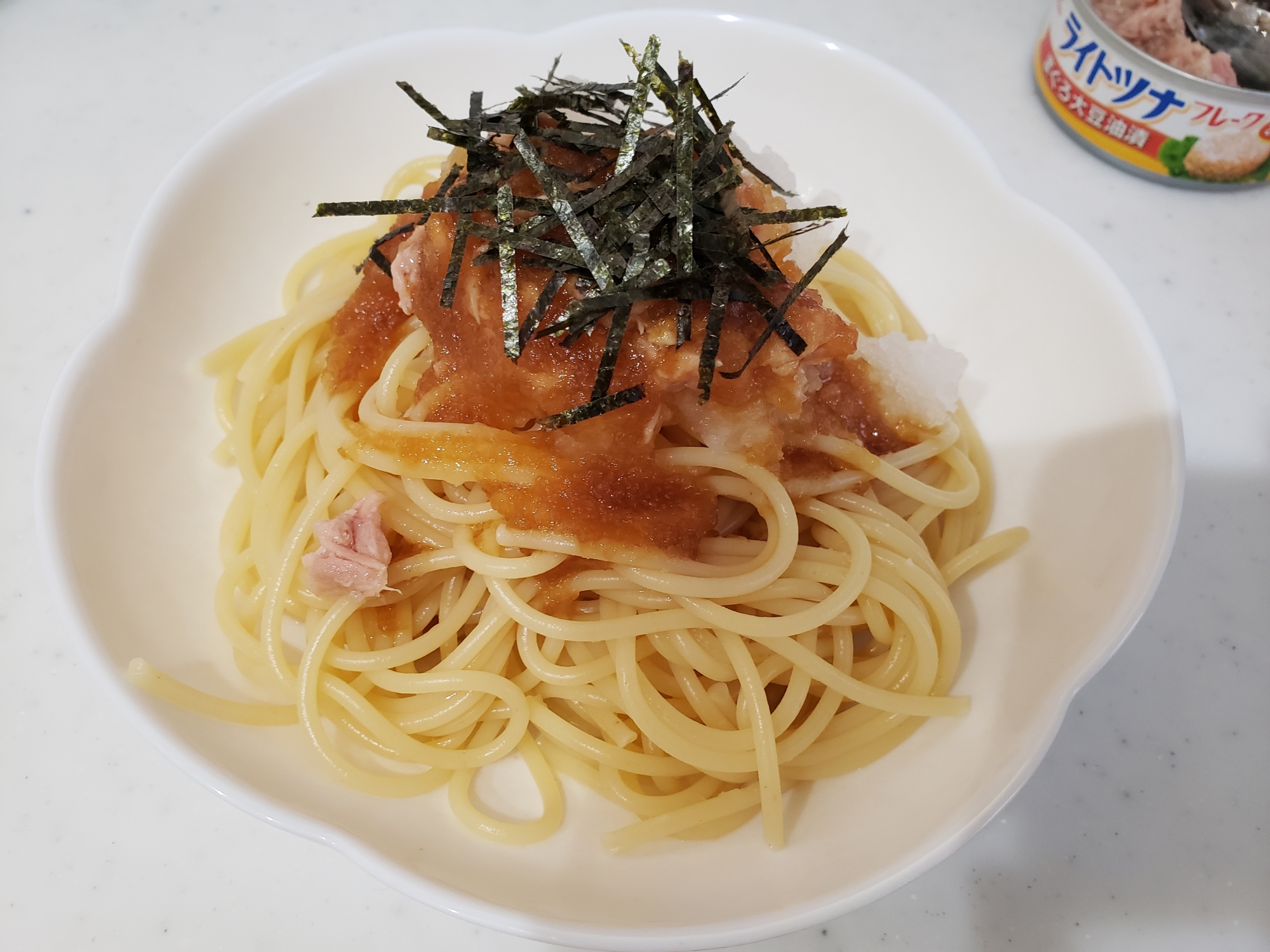 簡単★大根おろしとツナの和風パスタ