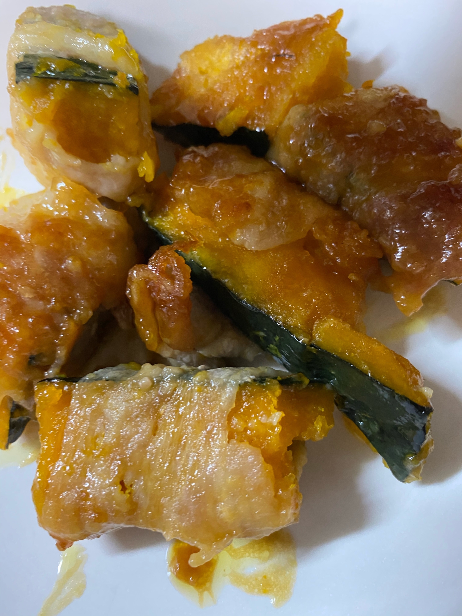 かぼちゃの豚バラ肉まき レシピ 作り方 By くっちゃん22 楽天レシピ かぼちゃの豚バラ肉まき レシピ 作り方 By くっちゃん22 楽天レシピ