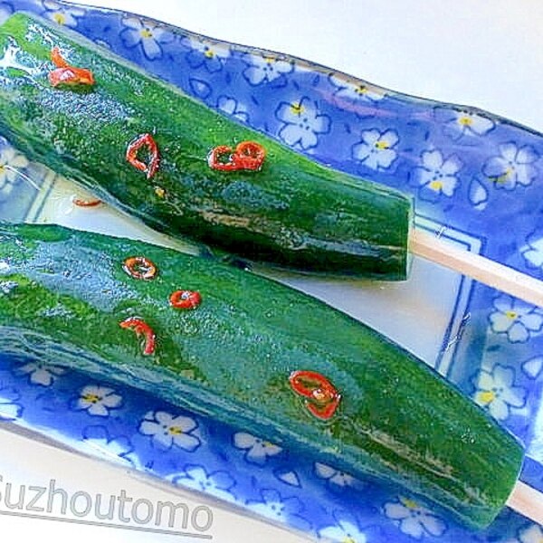 一晩寝かせる 胡瓜の一本漬け レシピ 作り方 By Suzhoutomo 楽天レシピ 一晩寝かせる 胡瓜の一本漬け レシピ 作り方 By Suzhoutomo 楽天レシピ