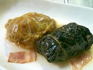 カーボロネロ 黒キャベツ の2色 ロールキャベツ レシピ 作り方 By まりぃ まりぃ 楽天レシピ