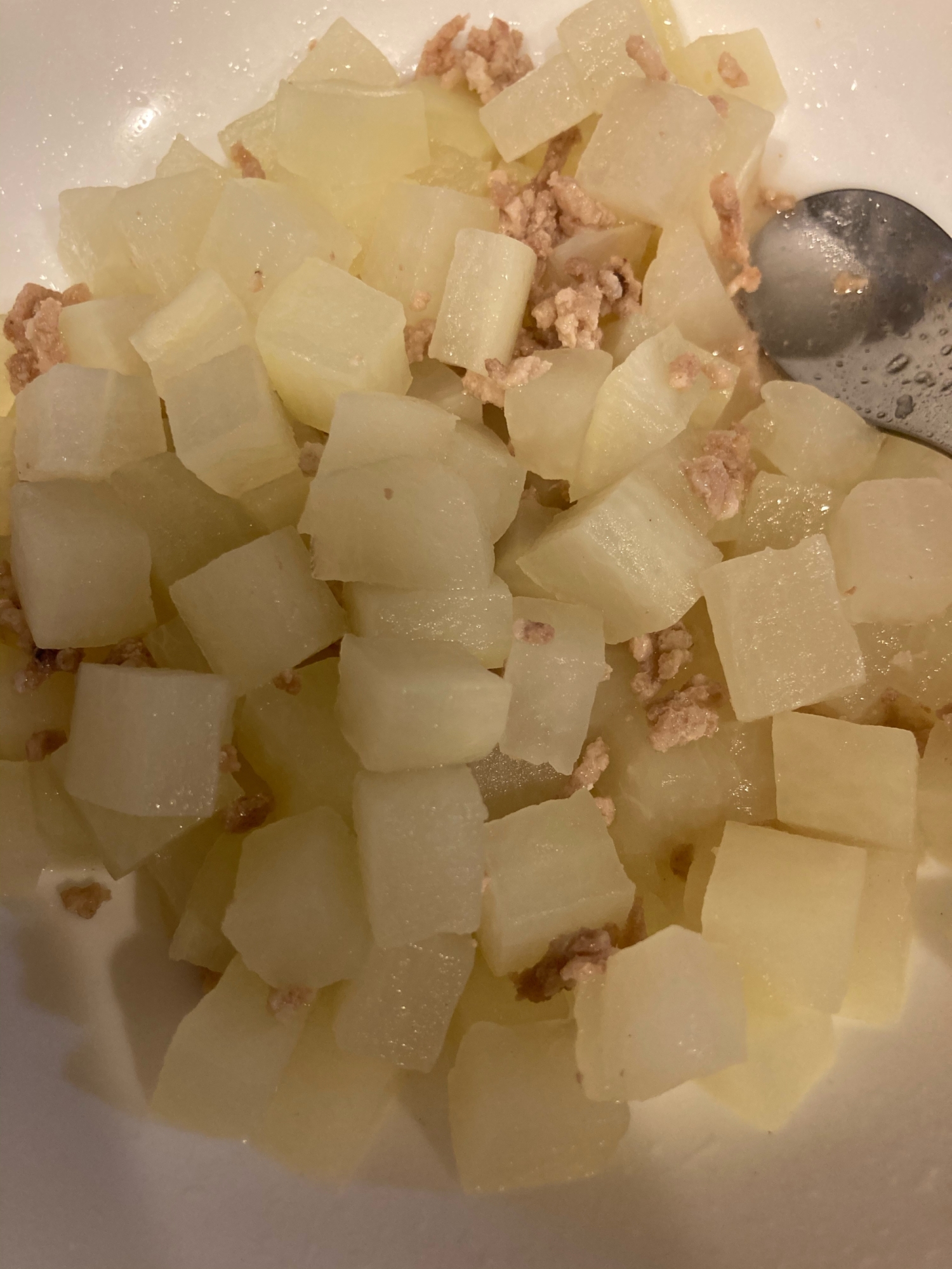 離乳食完了期 レンジで大根の豚そぼろ和え レシピ 作り方 By ズボラでもおいしいごはんが食べたい 楽天レシピ 離乳食完了期 レンジで大根の豚そぼろ和え レシピ 作り方 By ズボラでもおいしいごはんが食べたい 楽天レシピ