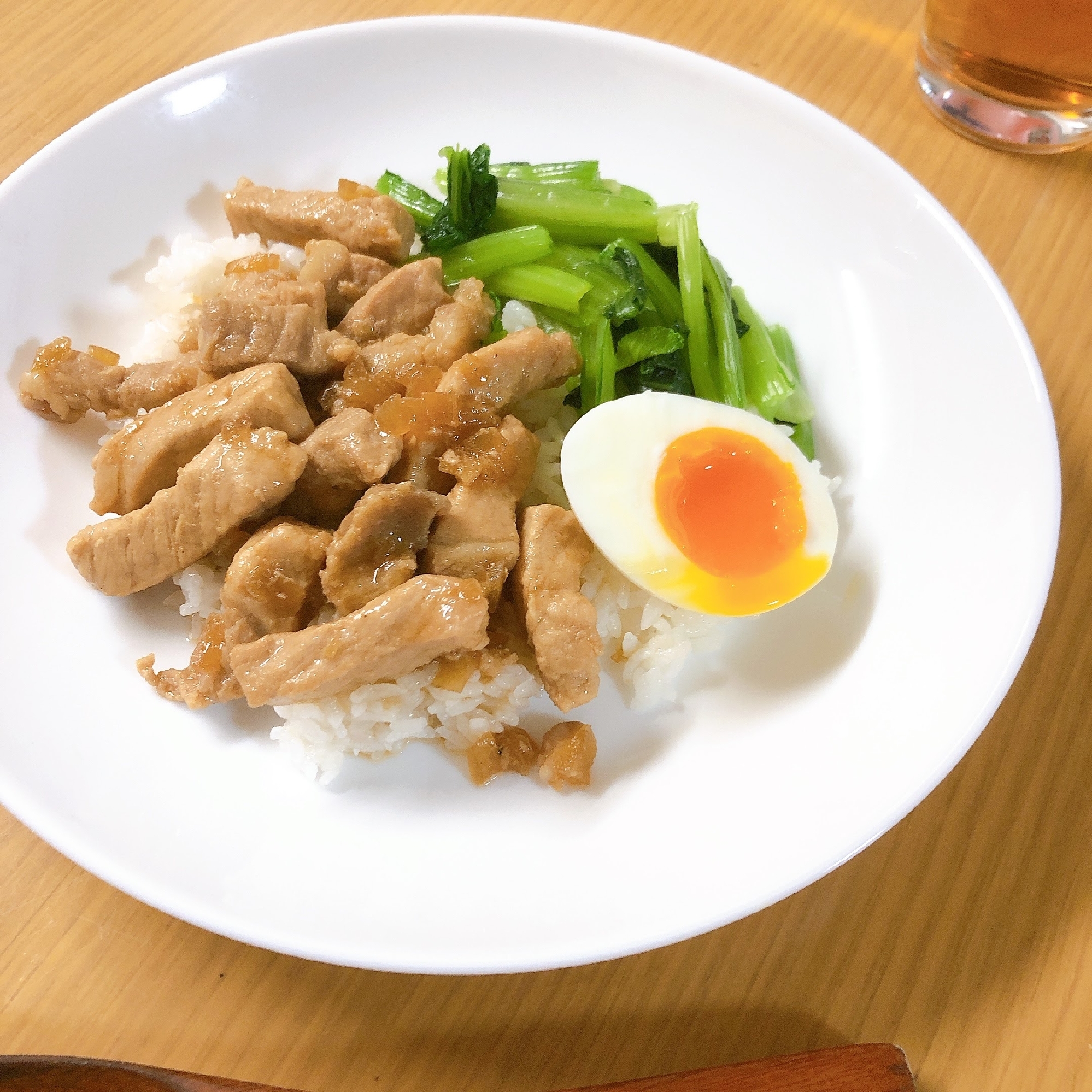 家にあるもので♪絶品ルーロー飯風