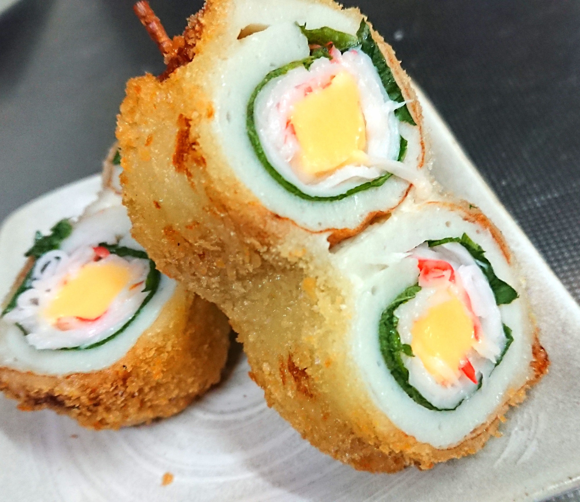 お弁当に可愛い ちくわチーズ巻きフライ串 レシピ 作り方 By ぴろり 19 楽天レシピ お弁当に可愛い ちくわチーズ巻きフライ串 レシピ 作り方 By ぴろり 19 楽天レシピ