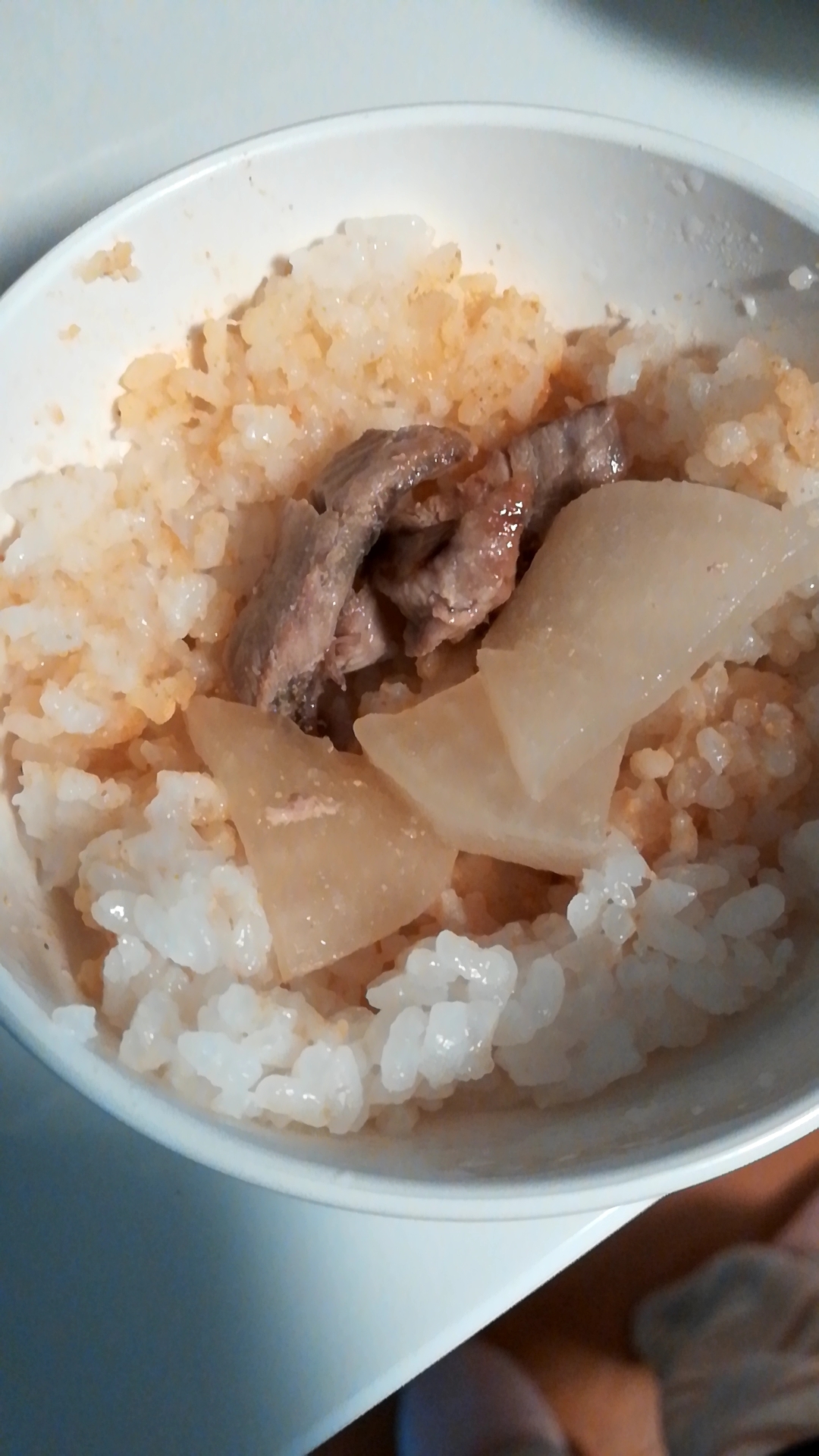 離乳食★鰹大根のきなこ粥