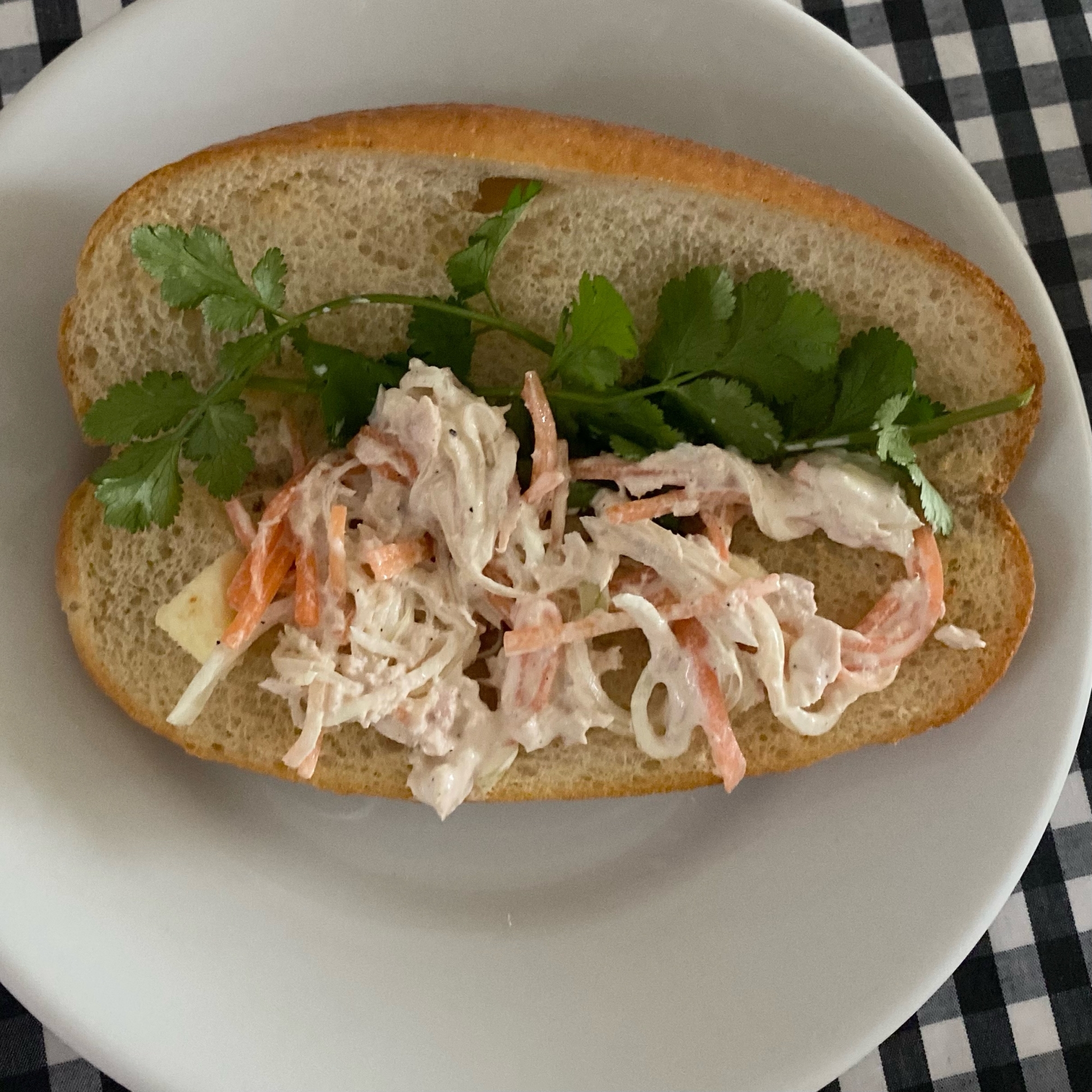 ツナサンドトースト(プチフランスパン)