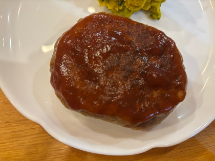 簡単レンジのみ⭐︎こねない超ずぼらハンバーグ