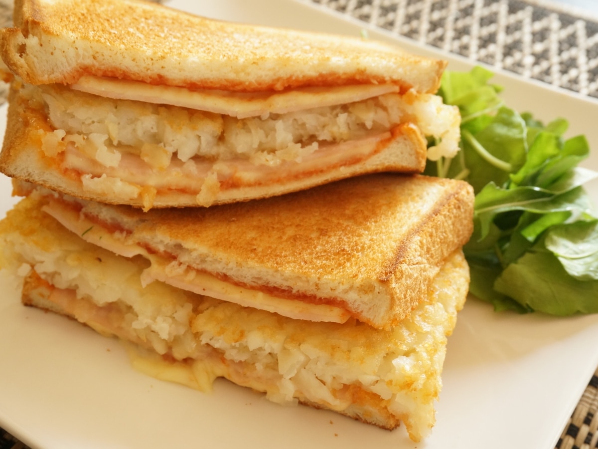 具沢山 フライパンでホットサンド ハッシュドポテト レシピ 作り方 By 旦那飯 楽天レシピ 具沢山 フライパンでホットサンド ハッシュドポテト レシピ 作り方 By 旦那飯 楽天レシピ