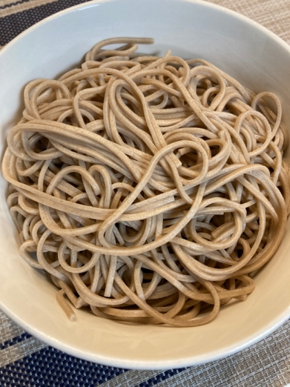 ガス代節約♪蕎麦の茹で方(乾麺)