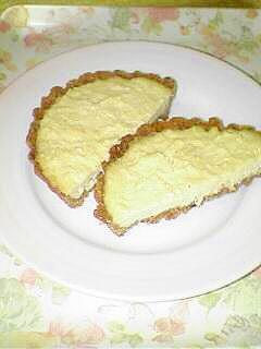 フライパンで作る 豆腐チーズケーキ♪