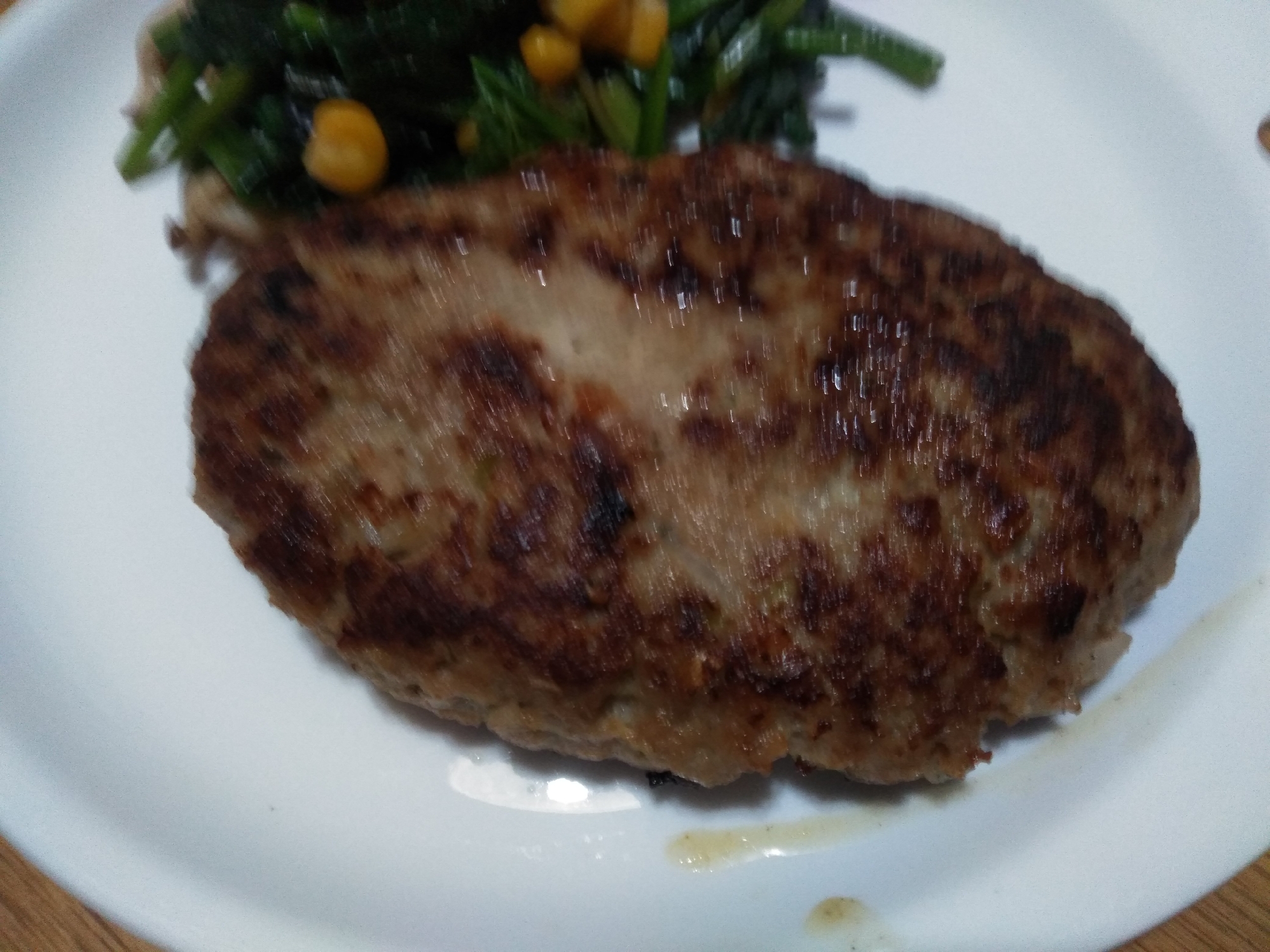 タレなしで!マジックソルトでハンバーグ