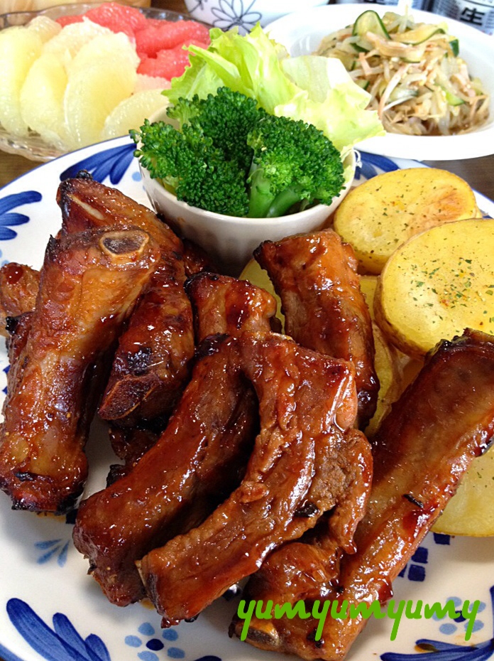 バックリブのbbqグリルです ガブリ かぶりつき系 レシピ 作り方 By ゆんゆんゅん 楽天レシピ バックリブのbbqグリルです ガブリ かぶりつき系 レシピ 作り方 By ゆんゆんゅん 楽天レシピ