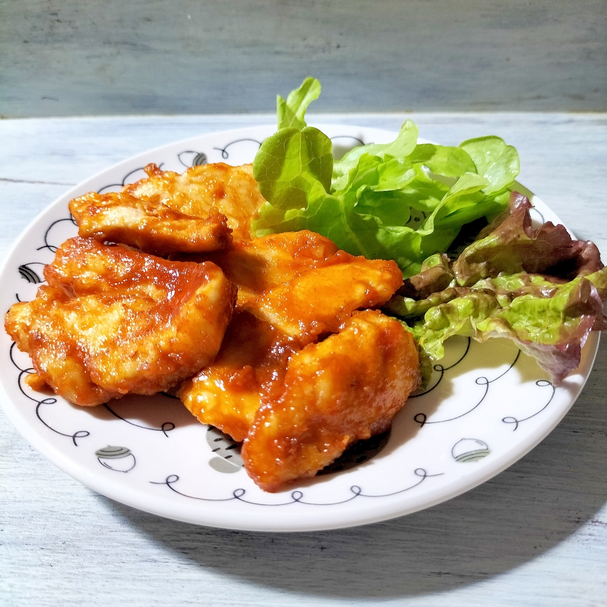 辛旨♡鶏胸肉のコチュジャン焼き