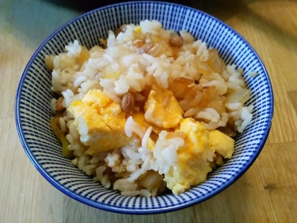 卵納豆チャーハン