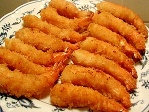 まっすぐ海老フライ レシピ 作り方 By ねあっっ 楽天レシピ