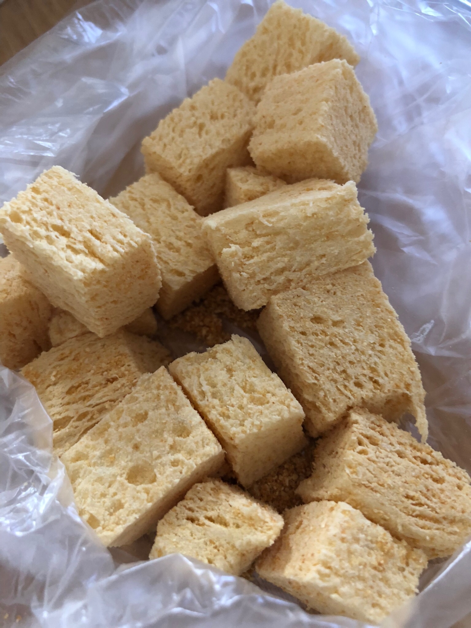 離乳食にも アイラップできな粉パン