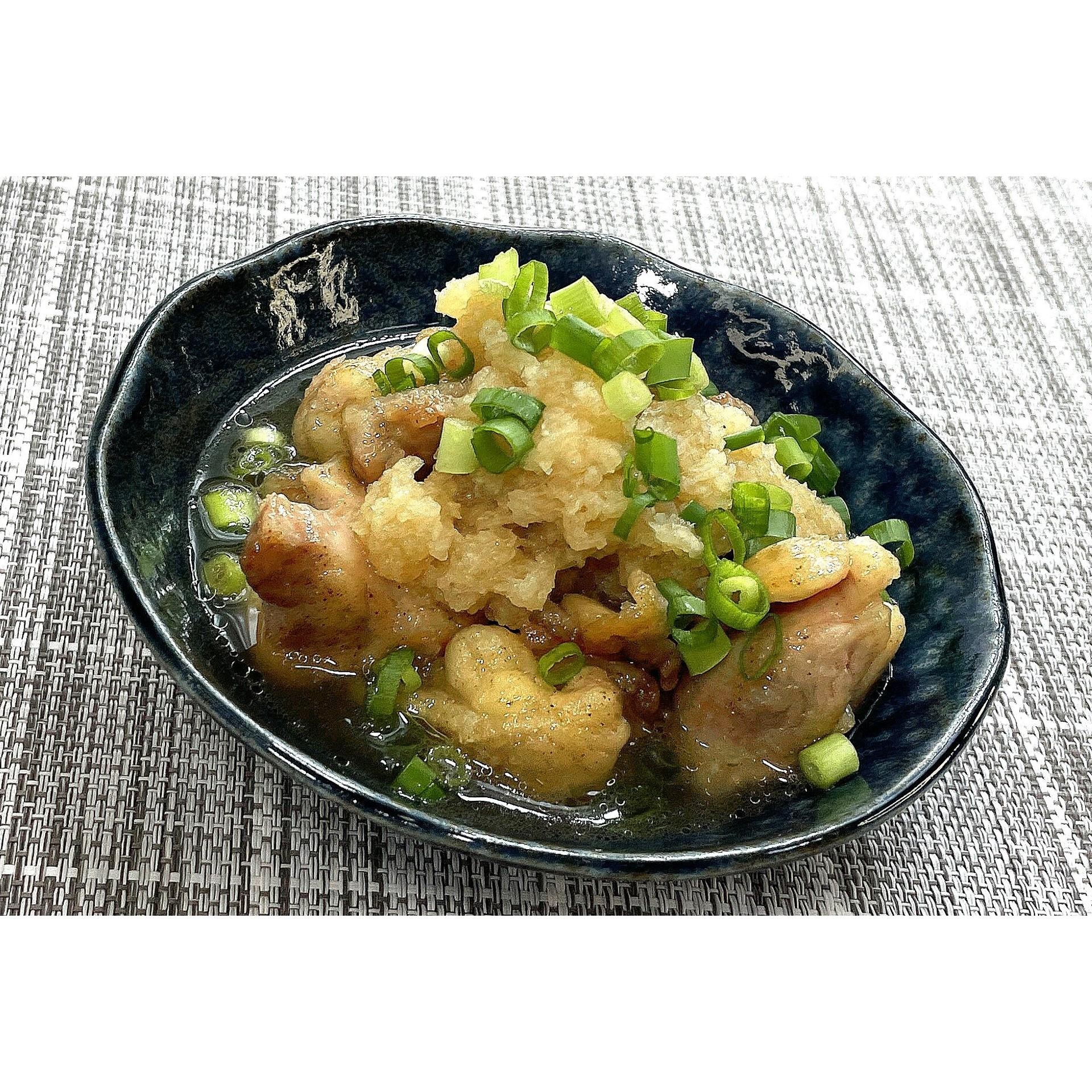 鶏もも肉のみぞれ煮★動画あり★