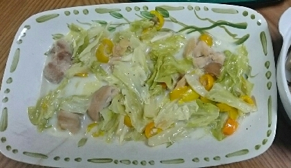 とても甘みがあって美味しかったです。キャベツも柔らかくて、ペロリと完食しちゃいました(о´∀`о)