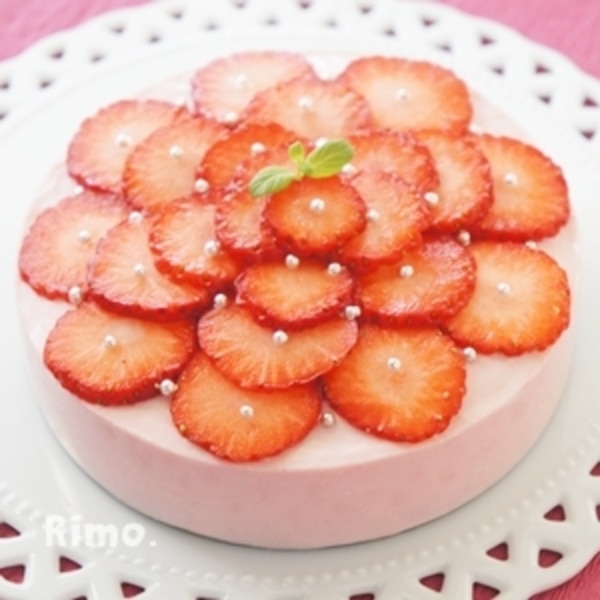 極上の ストロベリーレアチーズケーキ レシピ 作り方 By Rimo 楽天レシピ 極上の ストロベリーレアチーズケーキ レシピ 作り方 By Rimo 楽天レシピ