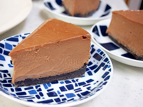 NY chokolate cheese cake