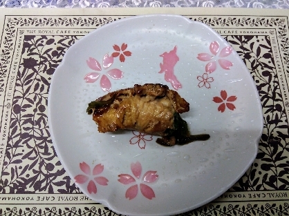 豚こま肉で♡にらの豚肉巻き