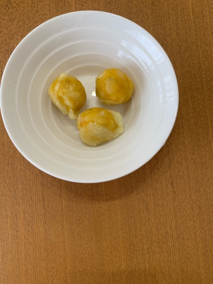 薩摩芋ボールの天ぷら