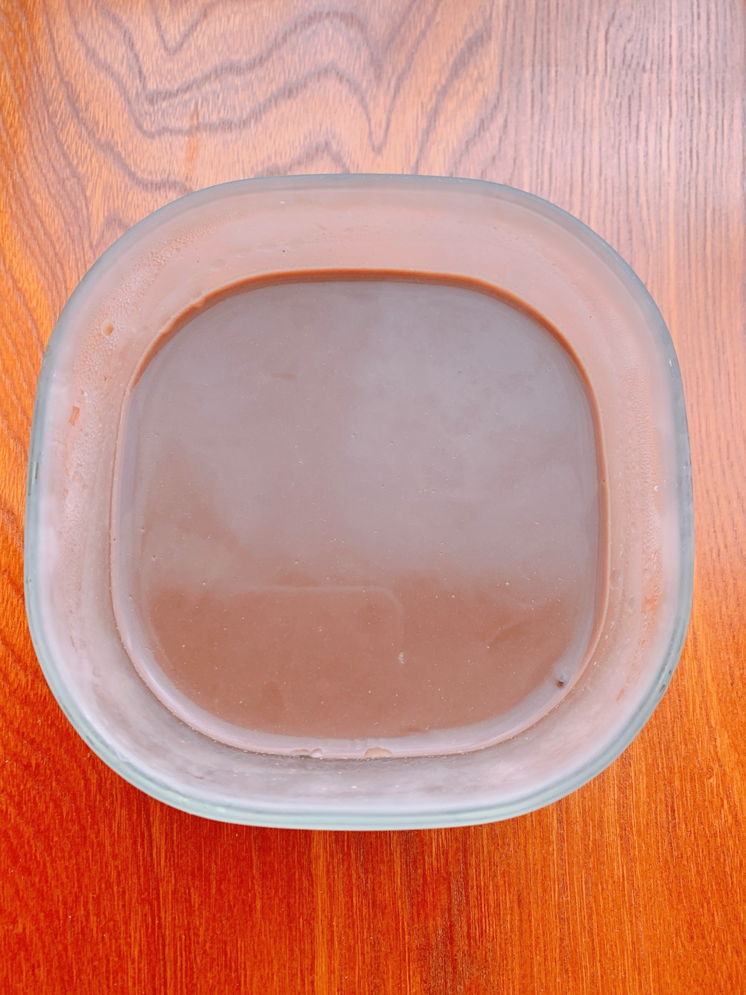 レンジで簡単♪ココアプリン