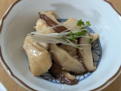 鶏むねと舞茸のポン酢煮