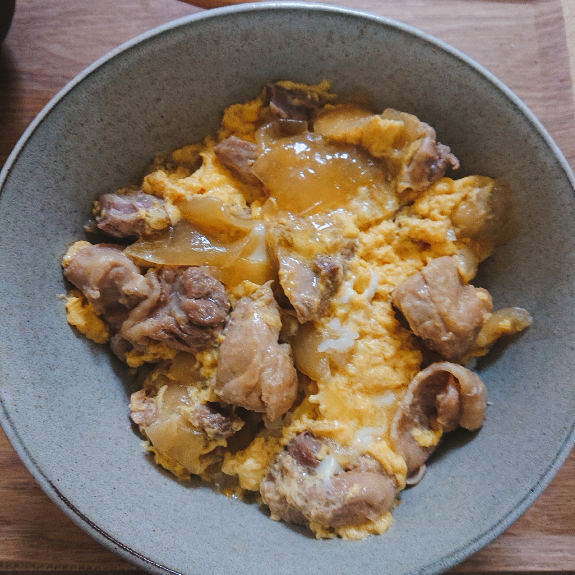 圧力鍋でつくる親子丼