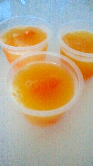 アガーで溶けない オレンジゼリー レシピ 作り方 By 桃直 楽天レシピ