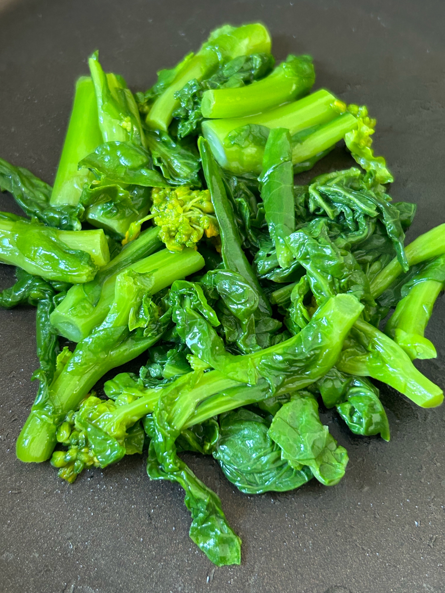 菜の花の炒め物