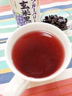 ボルドー美女☆レーズン&黒酢のローズヒップティー♪