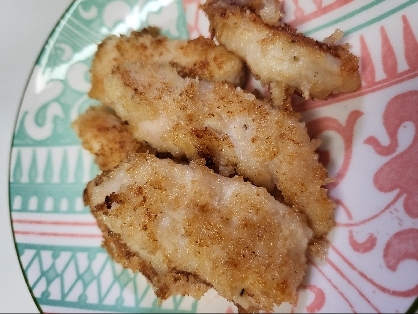 揚げないけどやわらか！ささみのフライ