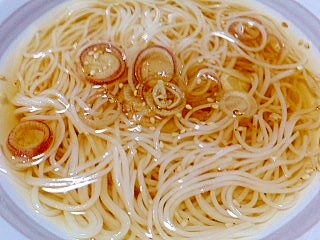 みょうが入りにゅうめん