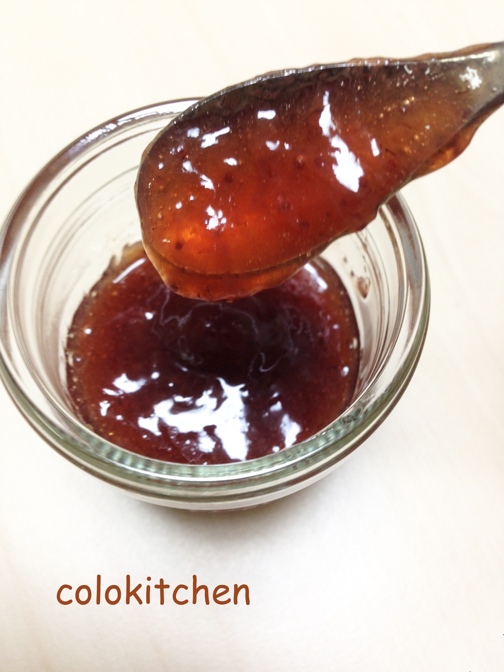 簡易!!イチゴジャムから作るイチゴソース