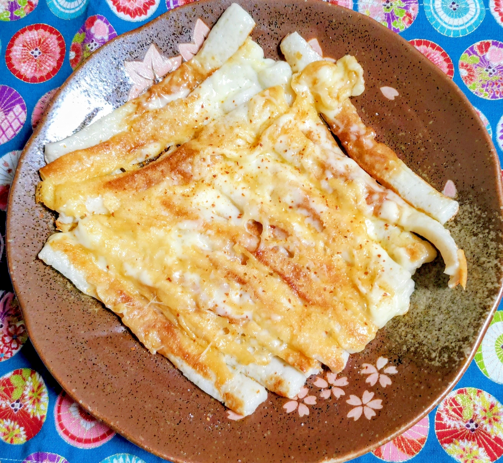 ちくわのカリッとチーズ焼き