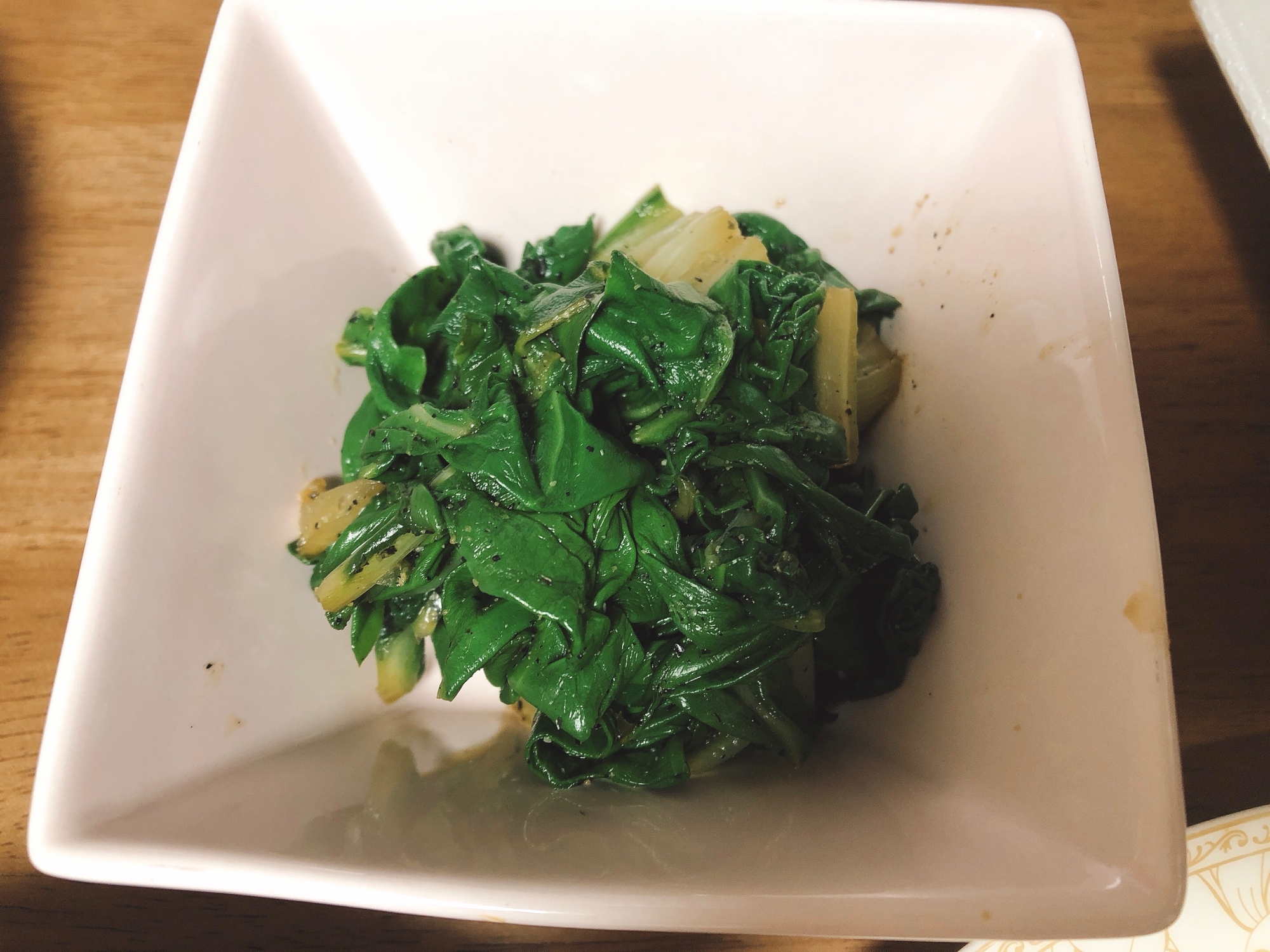 うまい菜のおひたし
