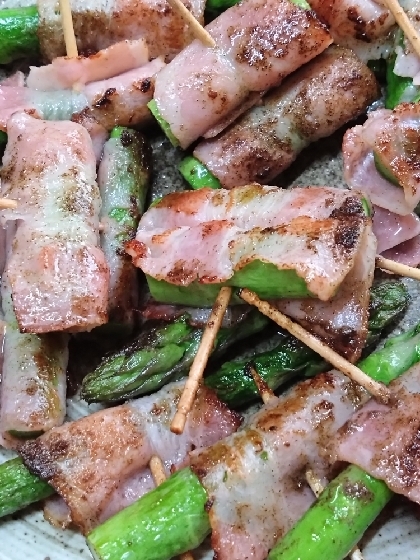 お弁当に❣️アスパラベーコン