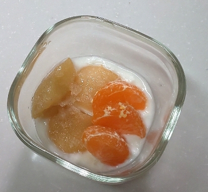 aiai.yさん、レポありがとうございます♥️みかんと、冷凍してあった実家の桃で作りました☘️
とてもおいしかったです☺️
素敵なレシピありがとうございます♡